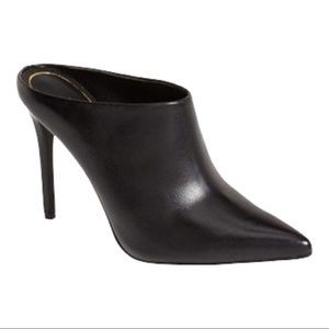 Enzo Angiolini Black Mules